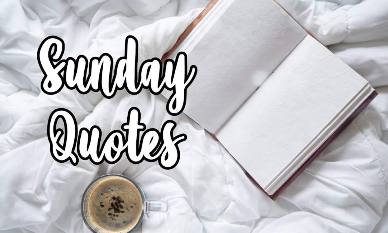 uplifting sunday inspirational quote
