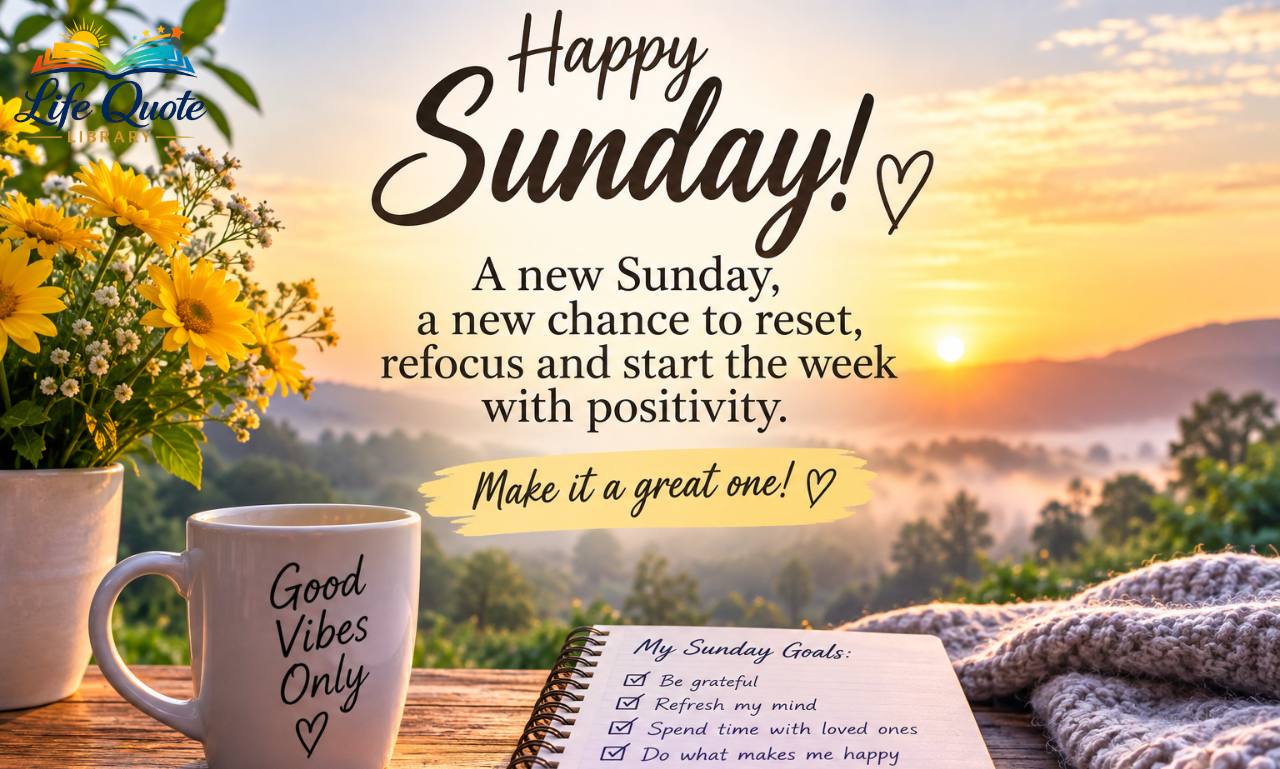 100+ Sunday Inspirational Quotes for a Positive Week