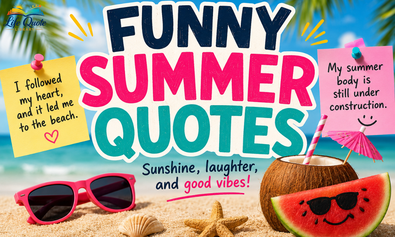 150+ Funny Summer Quotes to Make You Laugh All Season