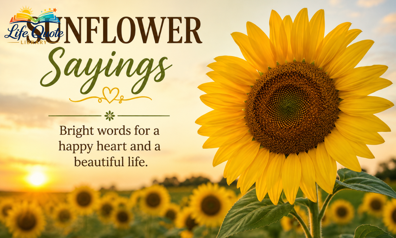 Sunflower Sayings: 100+ Inspiring Words of Sunshine & Joy