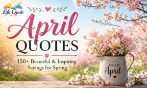 April Quotes: 150+ Beautiful & Inspiring Spring Sayings