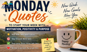 Monday Quotes: 180+ Inspirational Sayings to Start Strong