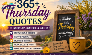 Thursday Quotes: Powerful Words to Inspire Your Day