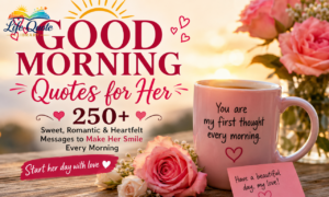 Good Morning Quotes for Her: 250+ Heartfelt Love Messages